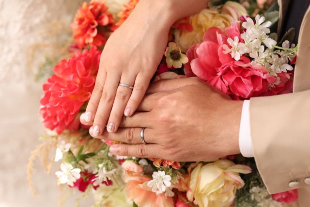 ダイアモンドの輝きに惚れ惚れ。