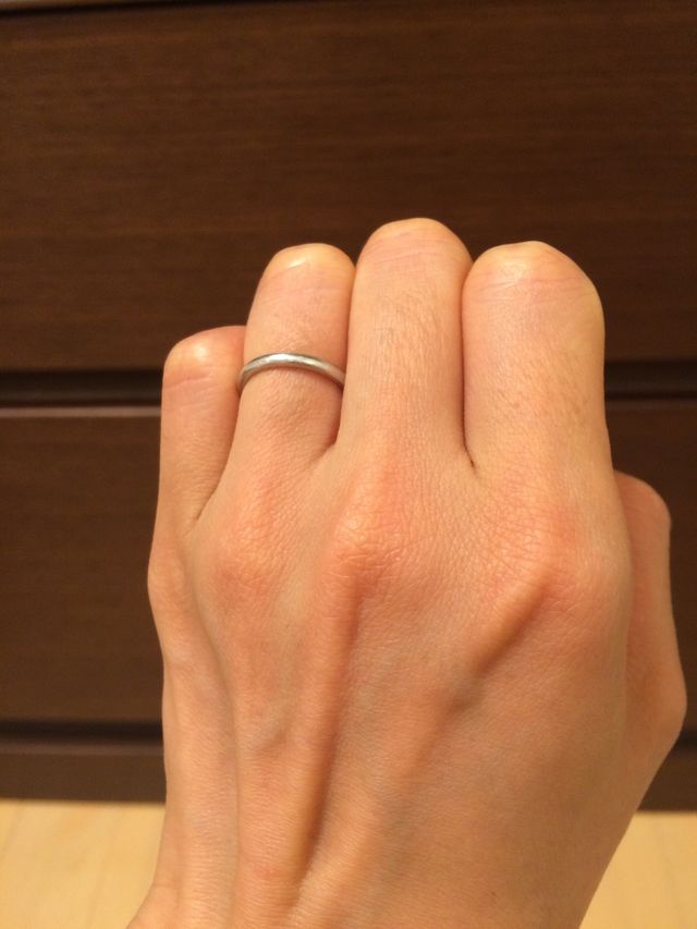 飾りのないシンプルなタイプです