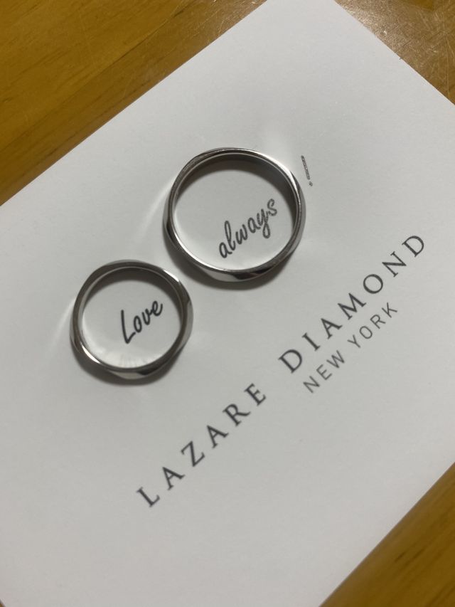 ラザールで頂いたカードに乗せて。