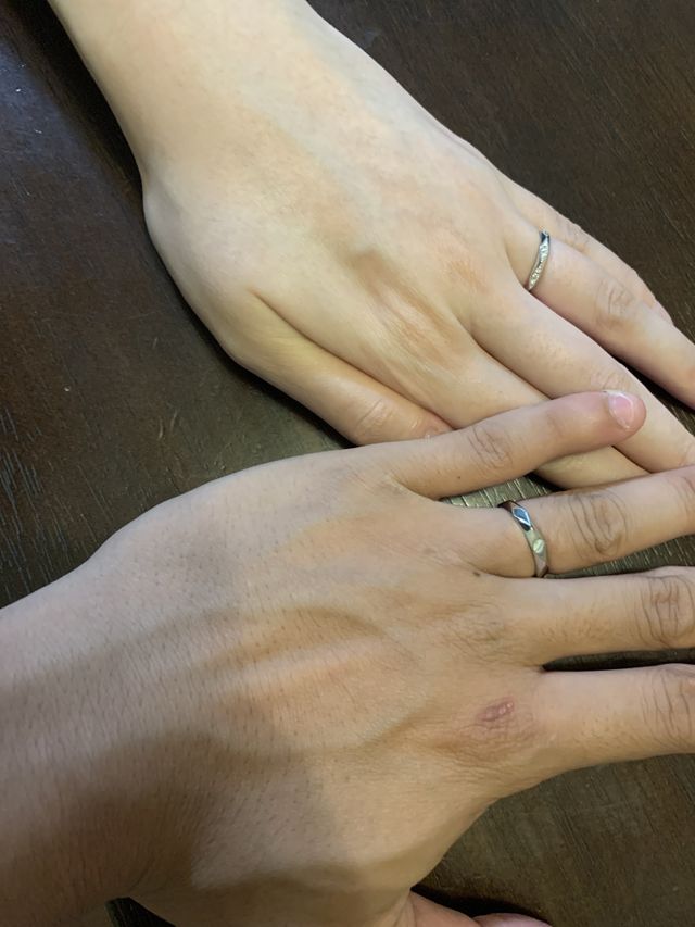 着用時の写真です