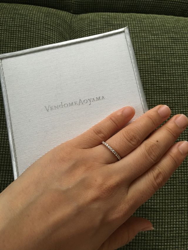 ハーフエタニティです