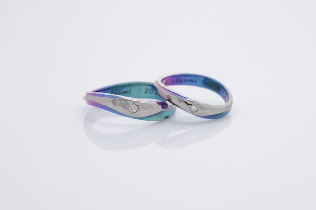 お互いにダイヤをいれてみました。