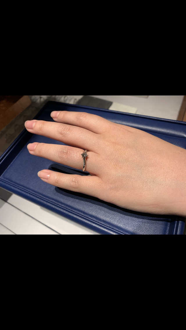 試着時の写真です