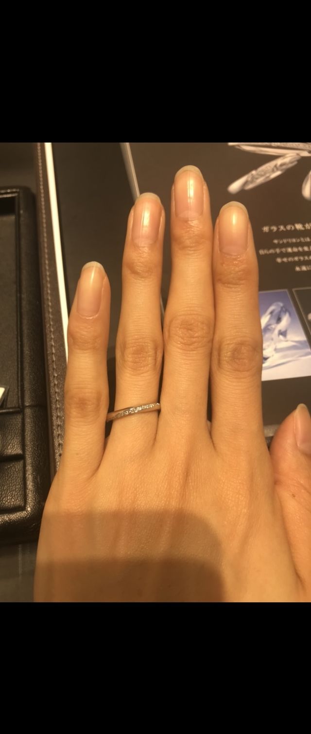 重厚感のある素敵なデザインの指輪