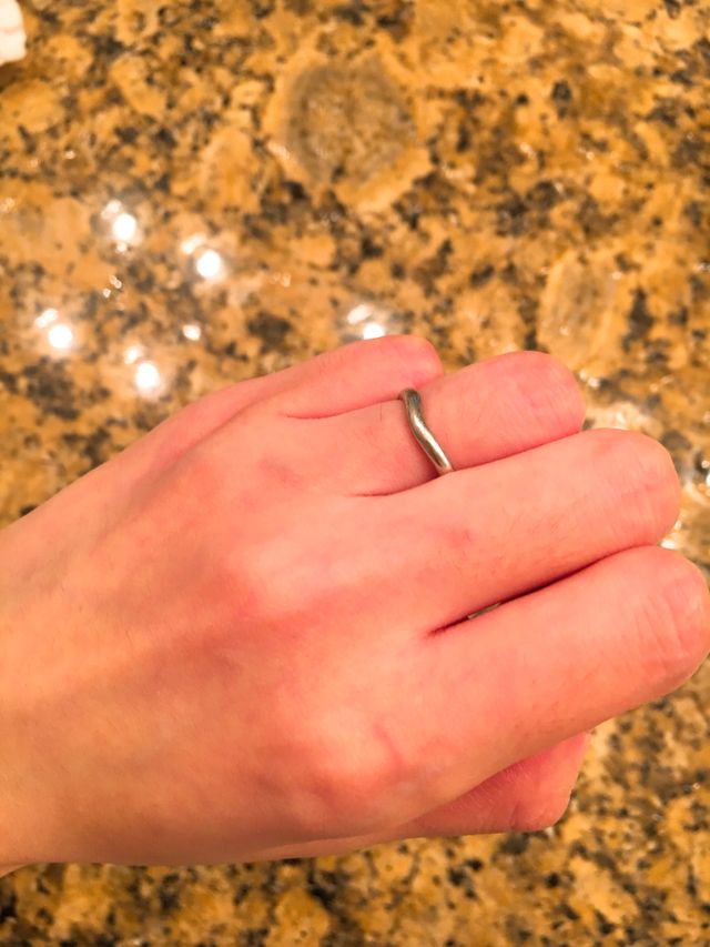 結婚指輪(正面)