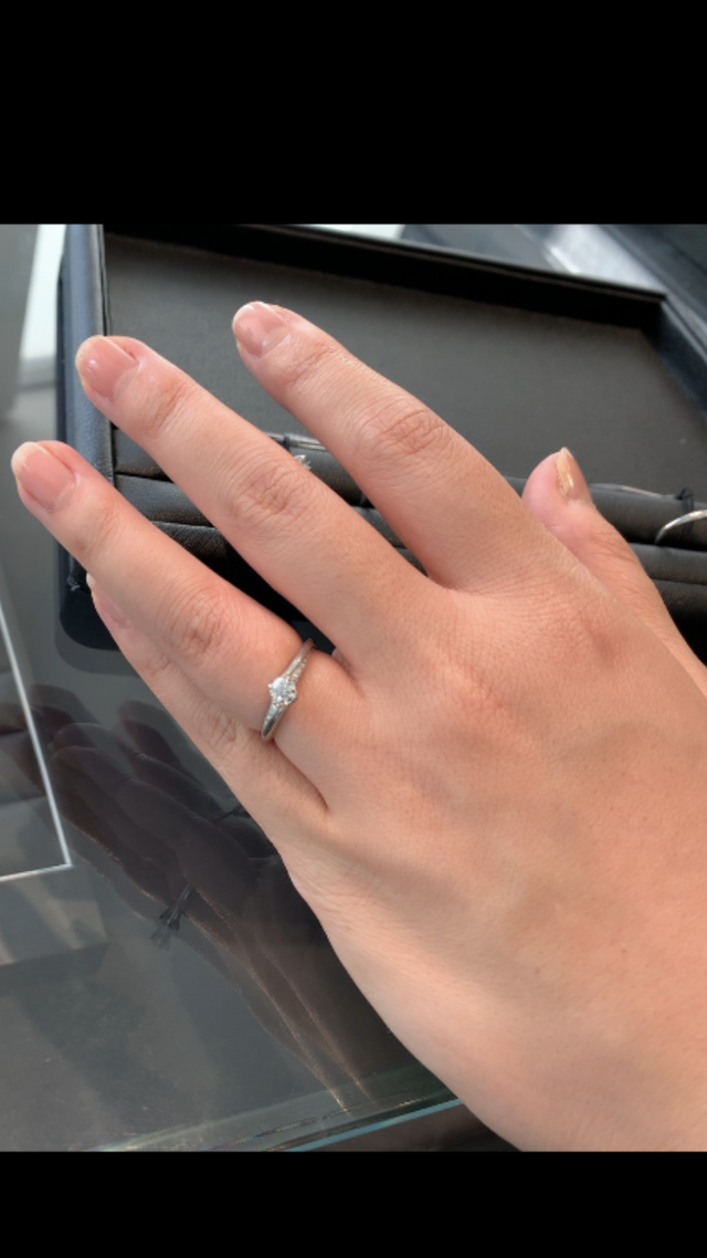 試着時の写真です