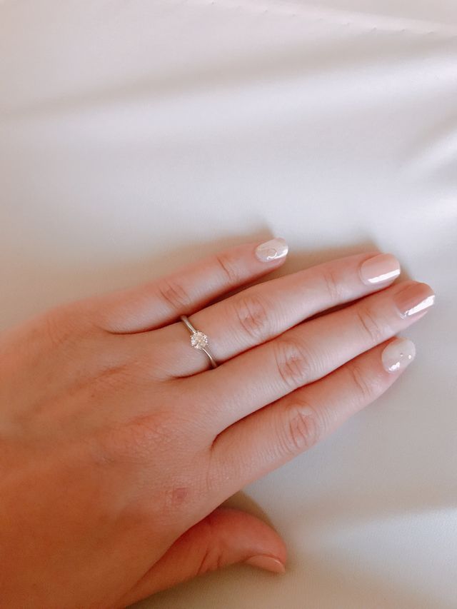 念願のマリアージュオワゾー、シンプルでかわいいです