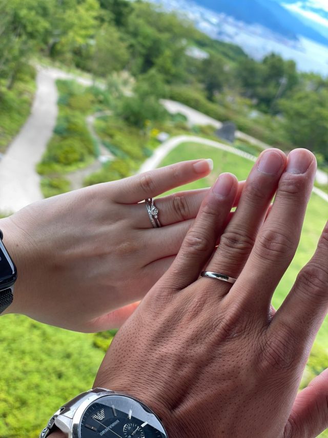 結婚指輪を購入しました。