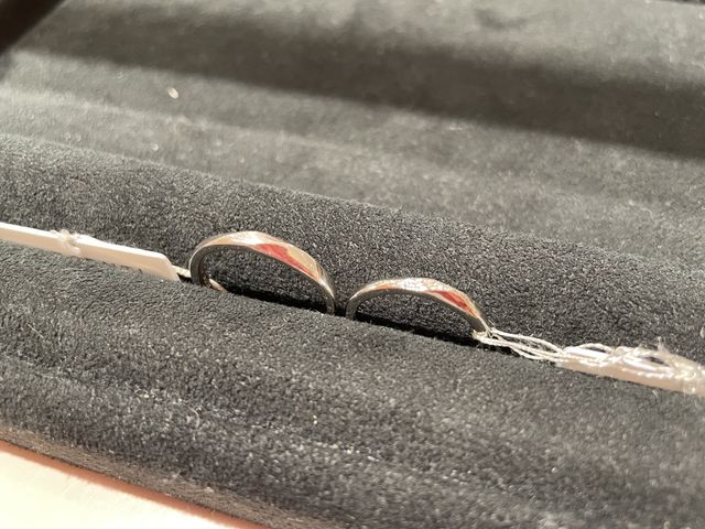 2人でふらっと見に来たら、グッとくる指輪に出会えました！