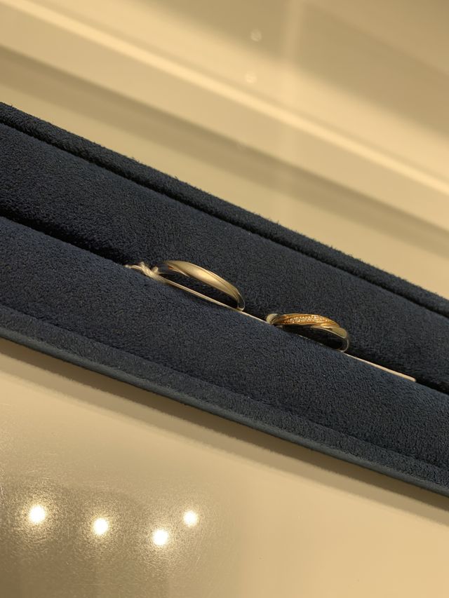 結婚指輪買いました♡