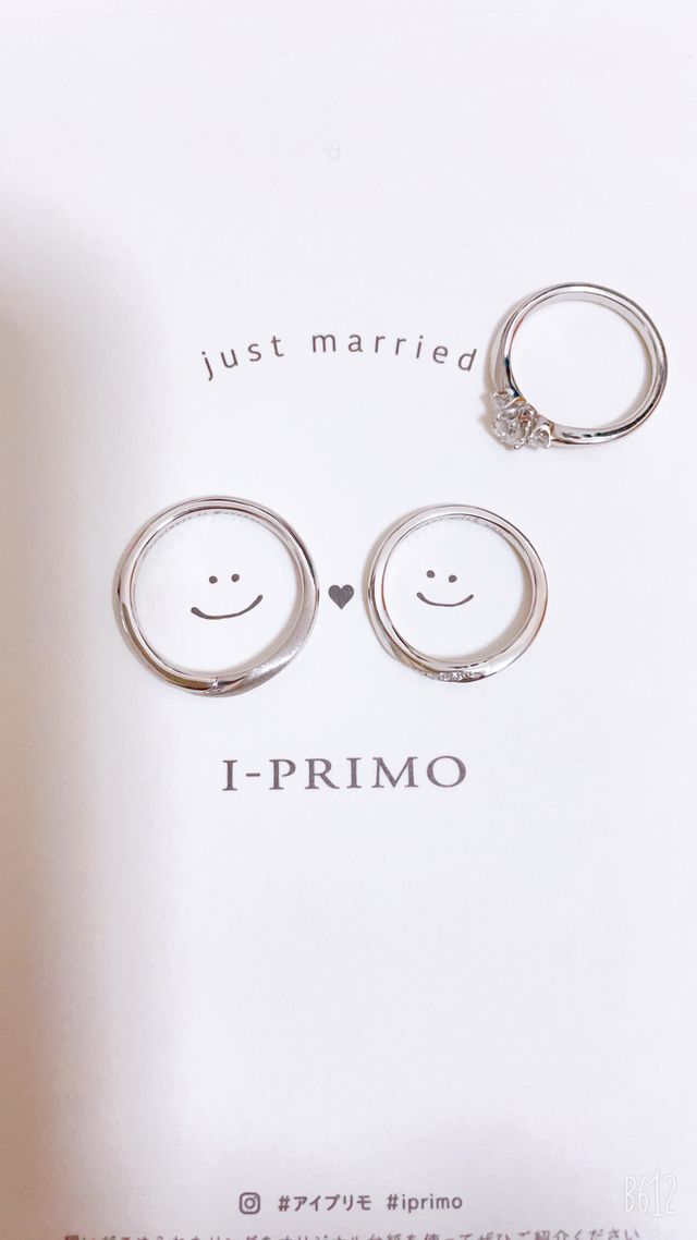 アイプリモで頂いた台紙でパシャリ！