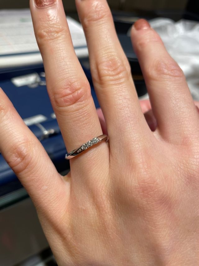 デザインに一目惚れしました。付け心地も良いです。