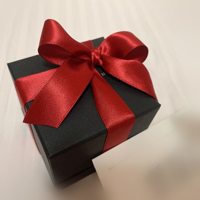 ボックス外装写真。担当頂いた方より手紙付(名前ぼかしてます)