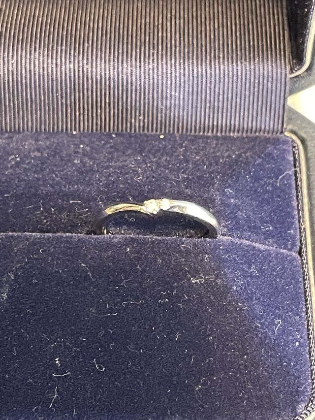 結婚指輪です