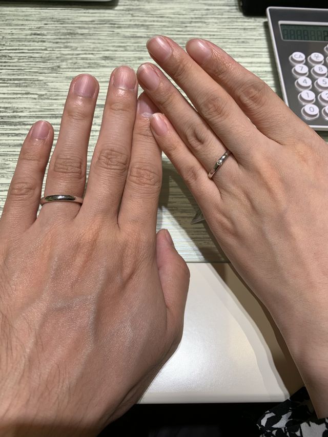 結婚指輪を探してきました。楽しかったです
