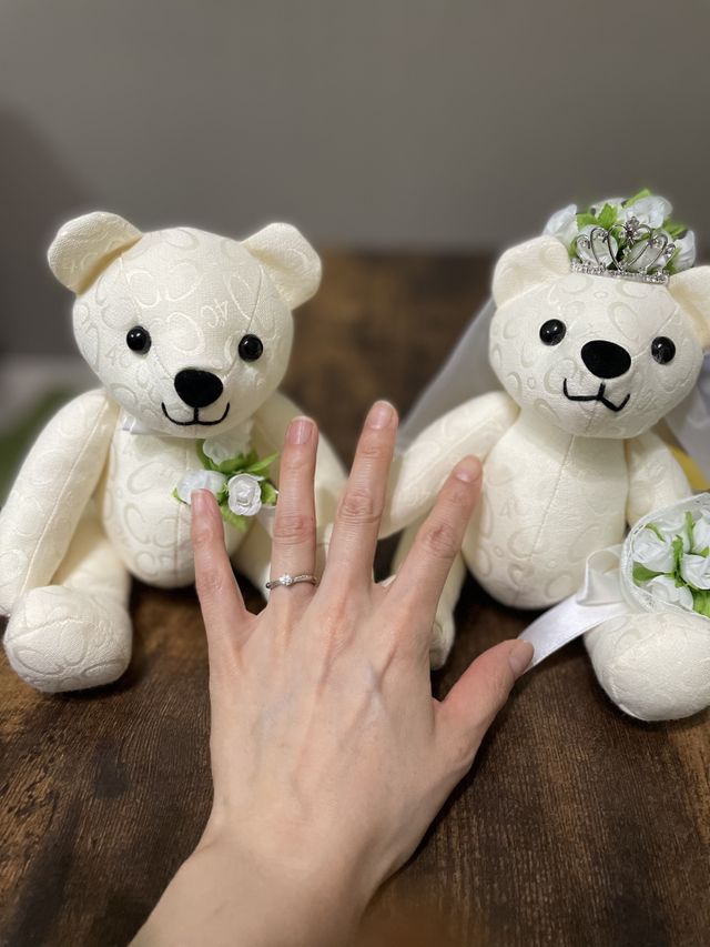 誕生日にプロポーズしてもらいました！