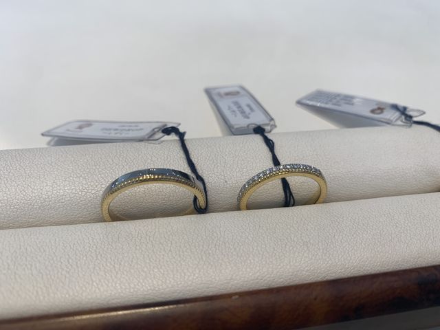 セットリングを並べた写真です