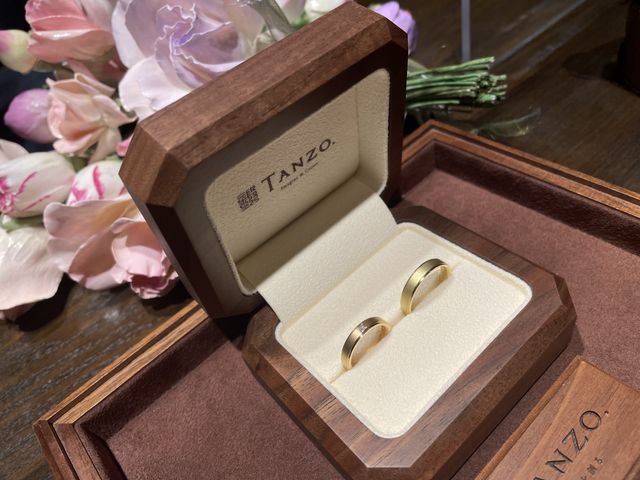 大満足の仕上がり。木箱のケースも素敵です。