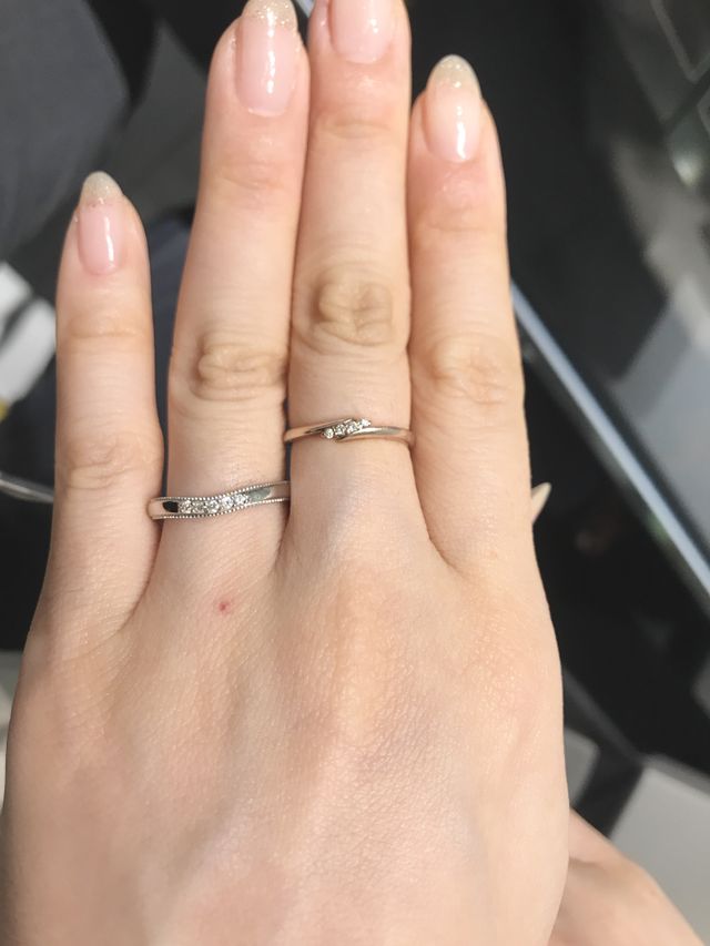 ダイヤモンドの輝きが違う！
こだわりが違う！さすがです‼︎