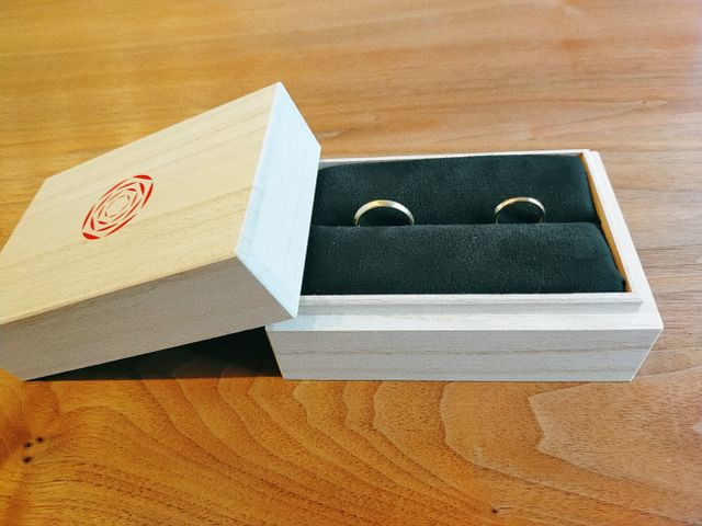 出雲結さんの光結
イエローゴールドです。