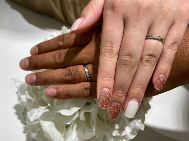 受取り時に着用した際の写真です。