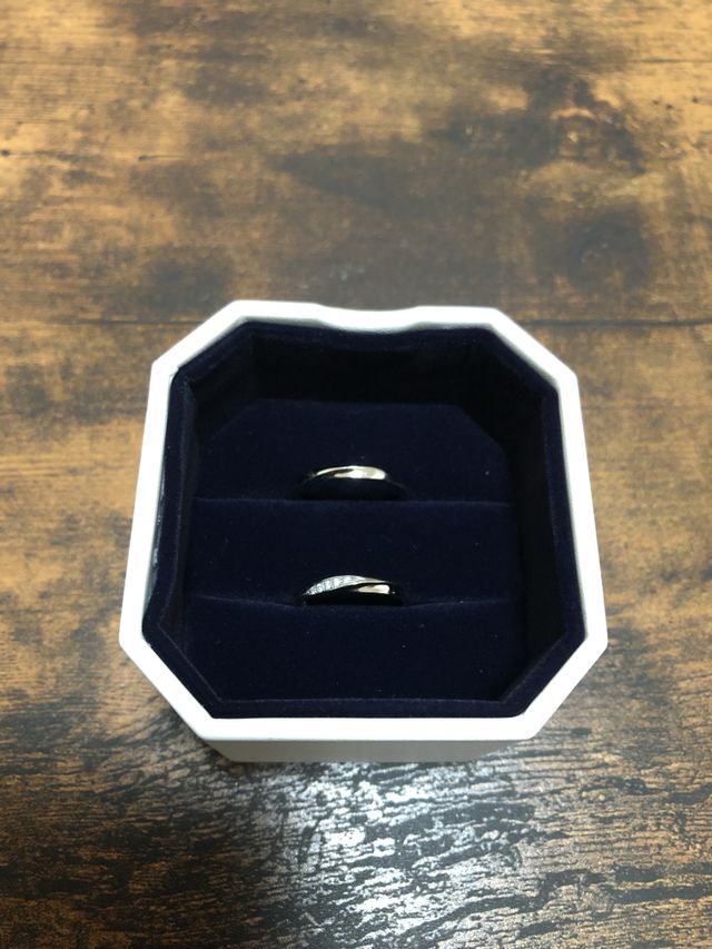 ケースにいれて撮影。ガラスケースをつけるともっと可愛い。