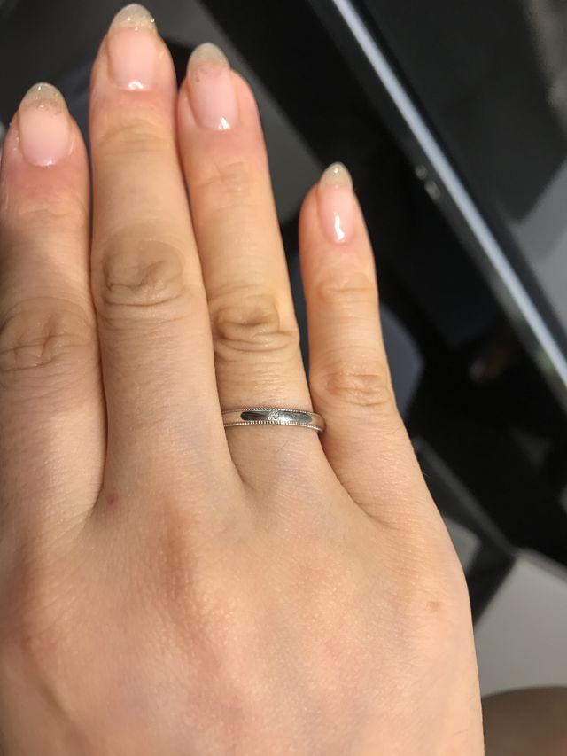 シンプルで洗練されたデザインに心がときめきました。