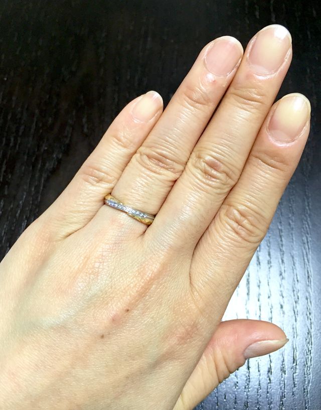 LAPAGEマリッジリング