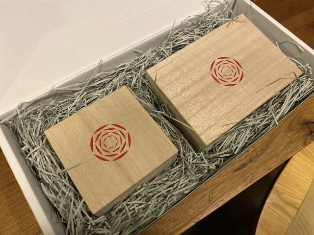 ボックスも素敵です。ていねいに梱包されていました。