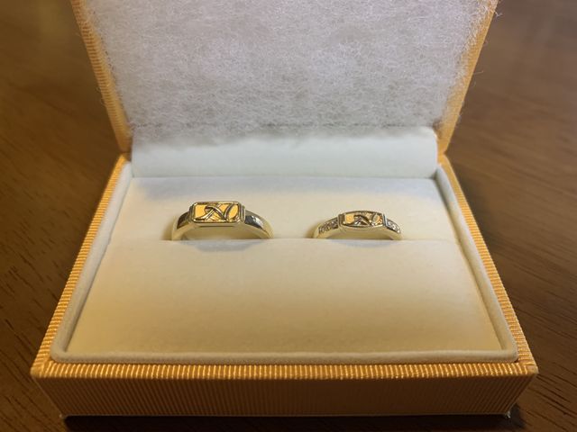 男性15号、女性11号。
平打ち寄りの平甲丸です。