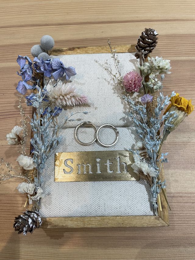 一本の鉄から最終加工まで2人で作りました。
