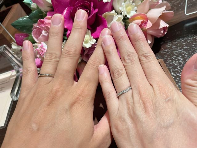 指にもピッタリフィットし、とても良いものができました。