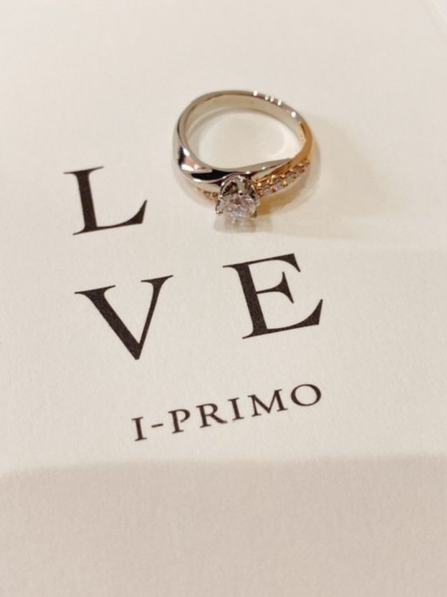 ピンクゴールドのアクセントがお気に入り♡