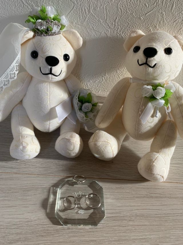 プレゼントでクマのぬいぐるみも貰いました。