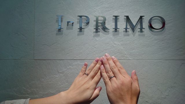 購入時に店員さんに撮影してもらいました。