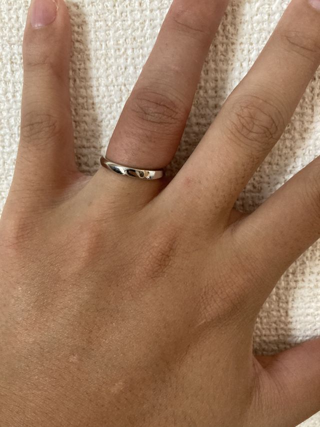 男性用はシンプルなので、かっこいいです。