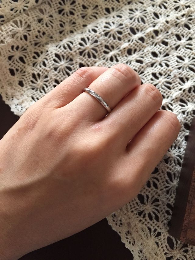 装着した様子です