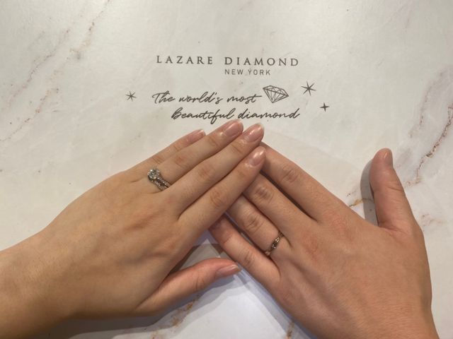 向かって右側が、私（男性）の手です。