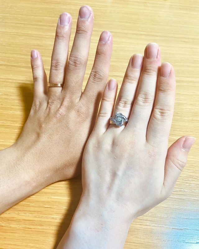 ピヴォワンヌと重ね付け