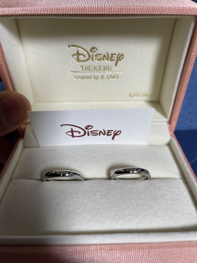 金糸付きのペアリングになります。