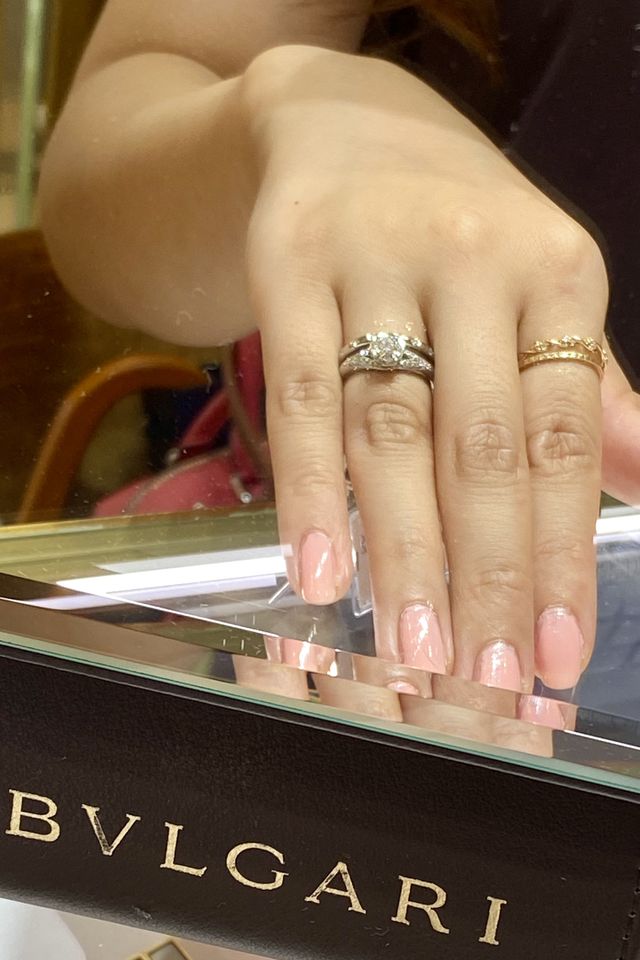 鏡越しの写真です。