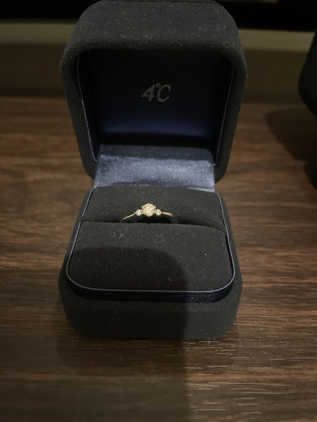 小さなが大きいのと合わさって綺麗に輝きます。