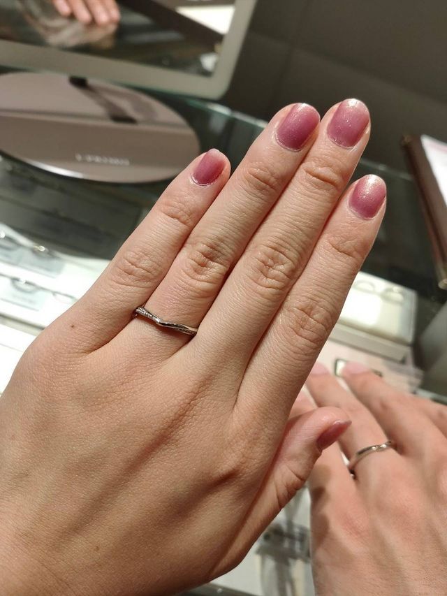 結婚指輪です