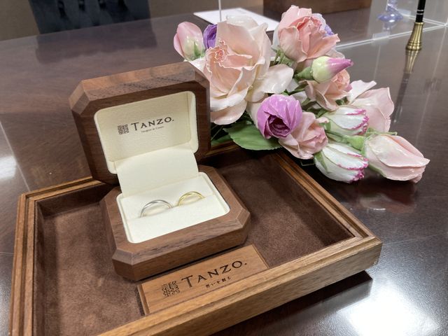 二人の大切な結婚指輪