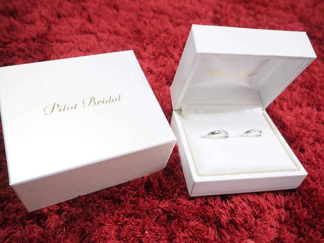 指輪購入時のボックスです