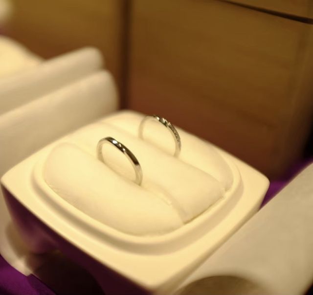 シンプルな結婚指輪