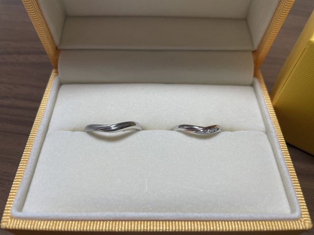 主人は半分マット加工にしました。