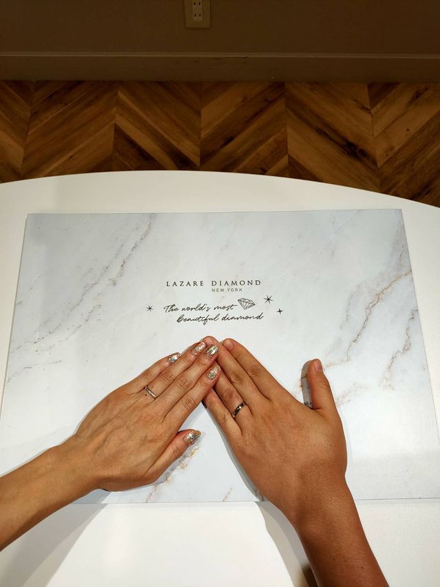 普段から指輪をしないですが、装着した感じはとても良いです。