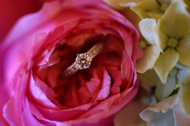 ダイヤのキラキラが存在感満点！