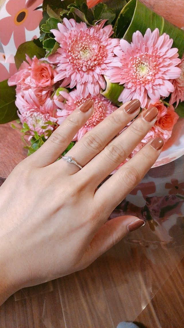 シンプルなデザインがとても気に入りました。